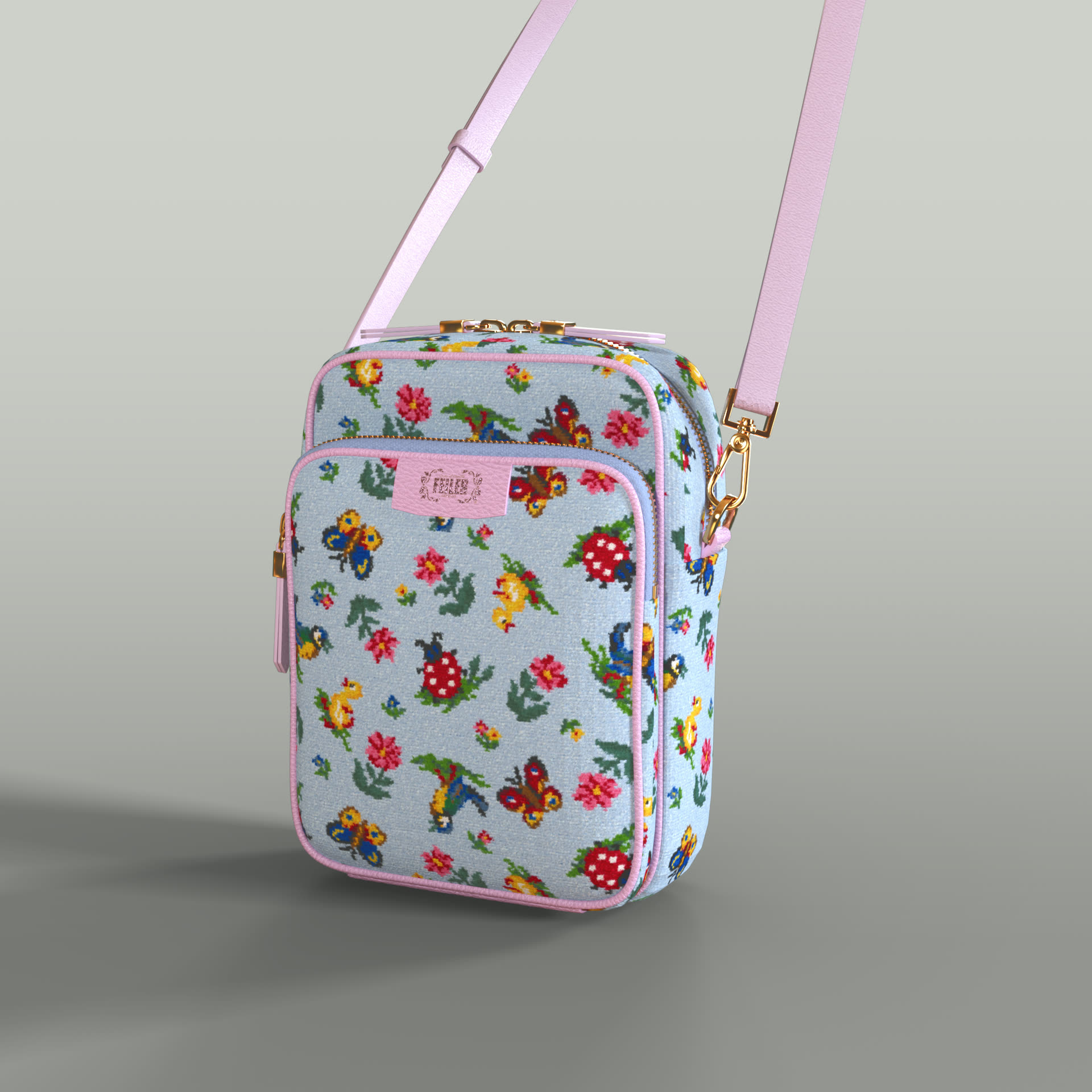 バッグ 3DCG